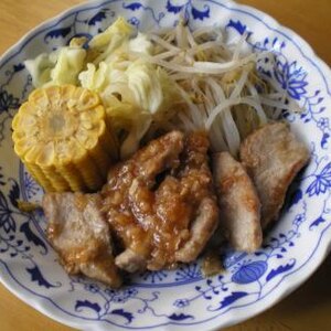 豚モモ肉　照り焼き風